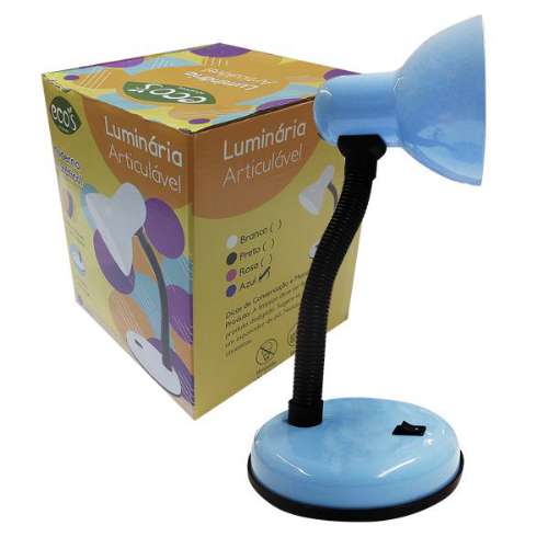 SK18473-A-LUMINARIA DE MESA-CX C/ 24 LUMINARIA, LUMINARIA DE MESA, DECORACAO, QUARTO INFANTIL, ECOS, LUMINARIA COLORIDA, LUMINARIA PARA LEITURA, LUMINARIA DE COMPUTADOR, LUMINARIA DE QUARTO ECOS - UTENSÍLIOS DOMÉSTICOS
