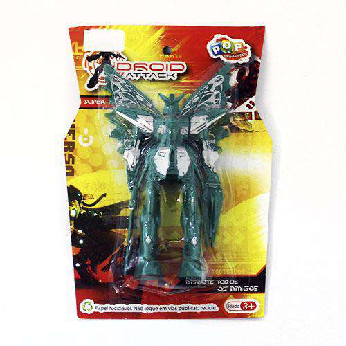 TOY16007-DROID GUERREIRO-CX C/ 72 BRINQUEDOS, POP BRINQUEDOS, BRINQUEDOS MENINO, CYBER DROID, BONECO, BONECO MENINO, BONECO CYBER, BONECO ROBO POP BRINQUEDOS